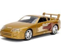 Jada - 99542 - Fast And Furious Modello Auto Toyota Supra Dorata di Slap Jack Scala 1/32 Originale - Gialla - 13cm