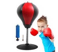 Boxsack für den Schreibtisch - Robuster Boxball für Die Wand, Wird an Ihrem Schreibtisch festgesaugt | Boxausrüstung für Kinder und Erwachsene, Spielzeug zur Aggressionsbewältigung