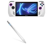 BoxWave AccuPoint Active Stylus, penna stilo compatibile con ASUS ROG Ally Z1 Extreme, pennino elettronico con punta ultra fine, colore: argento metallizzato