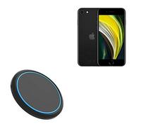 BoxWave Caricabatterie compatibile con Apple iPhone SE (2020) - Caricatore wireless SwiftCharge PowerDisc (15 W) con caricabatterie wireless che richiedono minicube QC3.0, caricabatterie circolare da