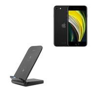 BoxWave Caricabatterie compatibile con Apple iPhone SE (2020) - Supporto QuickCharge wireless (10W), senza cavo; nessun problema! Carica il tuo telefono con facilità! per Apple iPhone SE (2020) - Jet