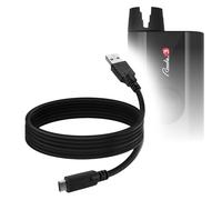 BoxWave Cavo compatibile con accordatore automatico per chitarra Roadie 3 Smart (2,90 cm) - DirectSync - USB 3.0 A a USB 3.1 Tipo C, cavo di ricarica e sincronizzazione USB C - 1,8 m - Nero