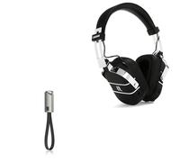 BoxWave Cavo compatibile con amplificatore per cuffie wireless BOSS Waza-Air - Caricatore portachiavi USB di tipo C, cavo USB di tipo C a USB di tipo A da 20,3 cm, nero corvino