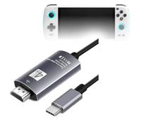 BoxWave - Cavo compatibile con Ayn Odin (Cable by BoxWave) - Cavo SmartDisplay - USB Type-C a HDMI (1,8 m), Cavo USB C/HDMI per Ayn Odin - Nero corvino