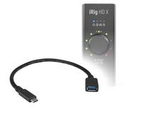 BoxWave Cavo compatibile con IK Multimedia iRig HD X - Adattatore di espansione USB, per aggiungere hardware collegato USB al telefono