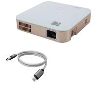 BoxWave Cavo compatibile con Kodak Luma 350 Portable Smart Projector - Micro USB DuraCable, cavo di ricarica micro USB intrecciato - Grigio siderale