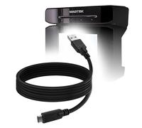 BoxWave Cavo compatibile con Magtek DynaFlex Pro - DirectSync - USB 3.0 A a USB 3.1 Tipo C, cavo di ricarica e sincronizzazione USB C - 1,8 m - Nero