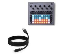 BoxWave Cavo compatibile con Novation Circuit Rhythm - DirectSync - USB 3.0 A a USB 3.1 Tipo C, cavo di ricarica e sincronizzazione USB C - 1,8 m - Nero