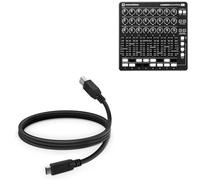 BoxWave Cavo compatibile con Novation Launch Control XL - DirectSync - Cavo di sincronizzazione USB B a USB 3.1 Tipo C, USB B a C - 0,9 m - Nero