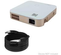 BoxWave Cavo compatibile con proiettore intelligente portatile Kodak Luma 350 - Cavo DirectSync (4,6 m), cavo extra lungo di ricarica e sincronizzazione - Nero