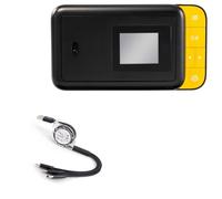 BoxWave Cavo compatibile con stampante digitale Kodak Smile Instant Print - AllCharge miniSync, cavo USB retrattile portatile - Jet Black