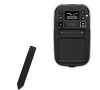 BoxWave Custodia per stilo compatibile con Korg Mini Kaoss Pad 2 - Stylus PortaPouch, supporto porta stilo autoadesivo portatile - Nero corvino
