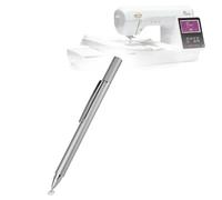 BoxWave Penna stilo compatibile con Baby Lock Flare BLMFL - FineTouch capacitivo Stylus, penna stilo super precisa, argento metallizzato