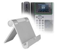 BoxWave Supporto e supporto compatibile con Poly Edge E450 - VersaView Supporto in alluminio, portatile, multi angolo di visualizzazione