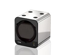 Boxy Watchwinder Fancy Brick per 1 orologio, senza adattatore (Argento)