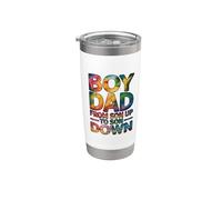 Boy Dad From Son Up To Son Down Bicchiere termico in acciaio inox doppia parete