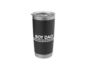 Boy Dad From Son Up To Son Down Bicchiere termico in acciaio inox doppia parete
