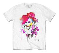Boy George & Culture Club Drawn Portrait autorizzato Uomo maglietta