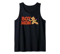 Boy Mom Cute Retro Cartoon Cowboy TPA Canotta