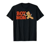 Boy Mom Cute Retro Cartoon Cowboy TPA Maglietta