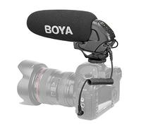 BOYA BY-BM3031 Microfono a condensatore super cardioide per fotocamera DSLR, microfono capacitivo per intervista, per videocamere Canon Nikon Sony DSLR
