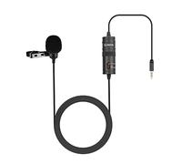 Boya By M1 Lavalier Microfono per Smartphone Canon Nikon DSLR Camcorders Audio Recorder PC