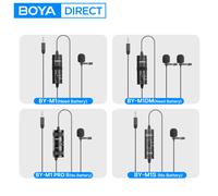 BOYA BY-M1/M1 PRO/M1DM Microfono lavalier TRRS da 3,5 mm per iPhone Android PC Computer Fotocamere DSLR Gaming Streaming Youtube