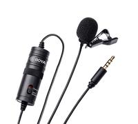 BOYA by-m1 microfono lavalier da 3.5 mm per smartphone e Canon/Nikon fotocamera