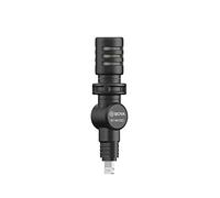 BOYA BY-M100D Microfono a condensatore omnidirezionale miniaturizzato con connettore Lightning certificato MFi compatibile con iPhone, iPad, iPod