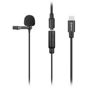 Boya by-M2 - Lavalier per microfono, compatibile con iOS, colore: Nero