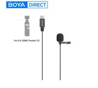 BOYA BY-M3-OP Microfono lavalier solo per DJI OSMO Pocket 1/ 2 Connettore USB-C Youtube Vlog Registrazione video Microfono da bavero