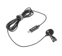 BOYA BY-M3-OP per DJI OSMO Microfono lavalier digitale tascabile con clip (nero)