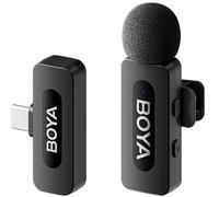Boya BY-V10 V2.0 Microfono Lavalier Draadloze per USB-C - 1 x TX e 1 x RX | ✅Prezzo competitivo