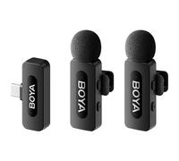 Boya BY-V20 V2.0 Microfono lavalier Draadloze per USB-C - 2 x TX e 1 x RX