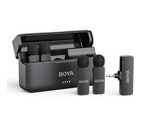 Boya By-v4 Jack 3,5 mm Microfoni 4 canali, 2,4 ghz, 200 m, cancellazione del rumore