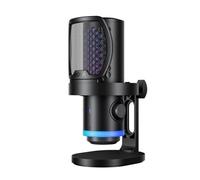 BOYA CastMic G40 RGB Illuminazione Riduzione del Rumore Microfono USB e Supporto da Tavolo