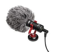 BOYA Compact On Camera Shotgun Video Microphone Youtube Vlogging Facebook Livestream Recording Compatibile con Mic iPhone HuaWei Smartphone DJI Osmo Mobile Plus, per Canon Nikon Sony DSLR Telecamere