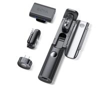 BOYA Magic-03 Microfono wireless USB-C per iPhone 15/16, Android, PC, fotocamera, 48 kHz/24 bit, 30 ore, mini microfono da bavero per interviste, vlog, registrazione su TikTok e YouTube
