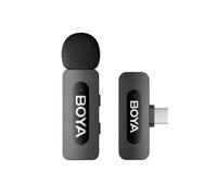 Boya BY-V10 V2.0 Microfono Lavalier Draadloze per USB-C - 1 x TX e 1 x RX