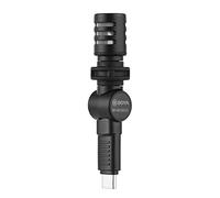 BOYA BY-M100D Microfono a condensatore omnidirezionale miniaturizzato con connettore Lightning certificato MFi compatibile con iPhone, iPad, iPod
