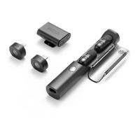 Boya Microfono magico senza fili 2 TX + 3 RX Tipo-C, Lightning 3,5 mm, custodia di ricaric