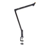 Il braccio del braccio del microfono BOYA BY-BA30 pesa fino a 1 kg per la creazione di contenuti professionali in streaming live di podcast con supporto con morsetto a C