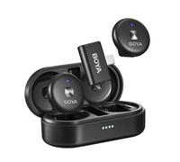 Boya Omic-U Sistema microfonico wireless ultra compatto Portata 50 m Android USB-C Nero