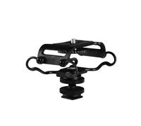 Boya Supporto Antiurto per Microfoni Nero Compatibile con Zoom H6 e Sony PCM-M10