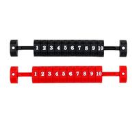BOYANDM 2Pcs Calcio Balilla Contatore Punteggi Keeper 10 Numeri Punteggio Contatore Indicatori Calcio Segnapunti Contatori Punteggio Punteggio