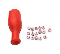 BOYANDM Biliardo Pool Shaker Bottiglia Biliardo Shaker Bottiglia Piscina Con Palline Numerate Per Divertimento Dadi Set