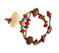 BOYANDM Conchiglia di frutta vegetale naturale comoda corda da polso elegante accessorio da polso elegante catena accessori dado, Misura unica, come descritto