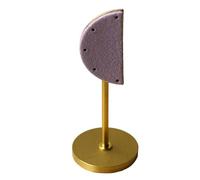 BOYANDM Organizer per orecchini in metallo che offre spazio per organizzare in modo efficiente numerose coppie in uno spazio minimo, Misura unica, come descritto