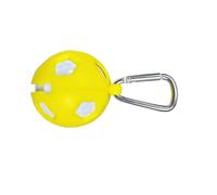 BOYANDM Portabagagli di stoccaggio a sfera singola con gancio in alluminio porta palline da golf supporto in vita borsa protettiva facile da usare supporto in vita