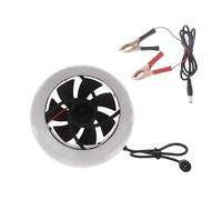 BOYANDM Silenzioso 4.3 "Inline Condotto Fan 4000rpm Veloce Velocità di Ventilazione Scarico Per Riscaldamento Raffreddamento Crescere Tenda di Scarico Finestra Ventilazione